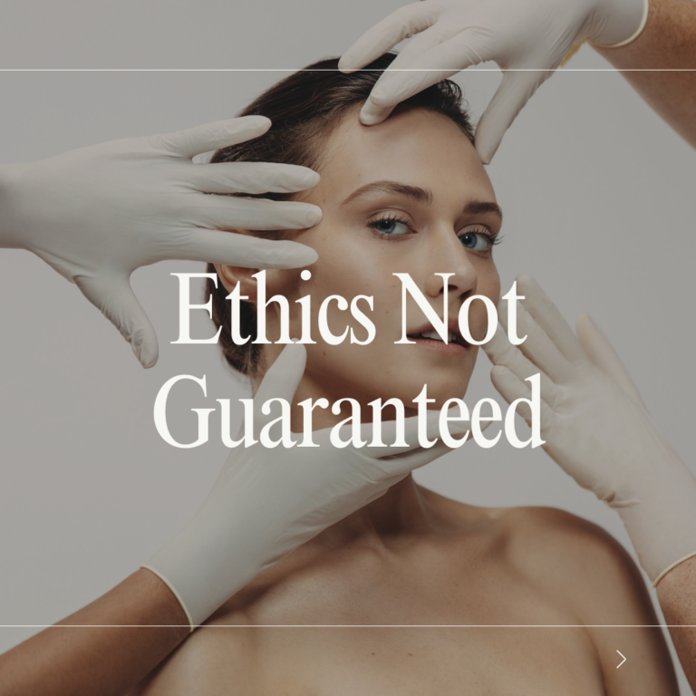 Ethics Not Guaranteed